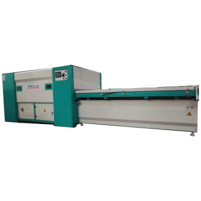 China Single Woodworking Process PVC Membrane Wood Veneer Vacuum Machine Vacuum Membrane Press Laminating Table for sale