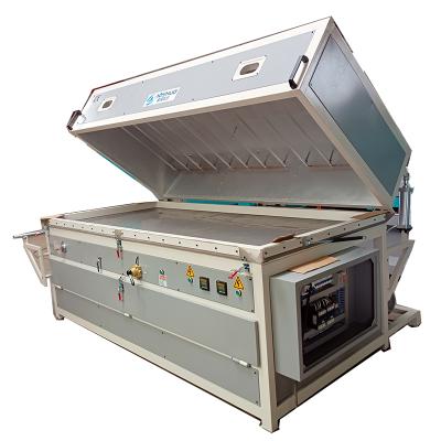 China Woodworking Process China Corian Vacuum Thermoforming Machine Vacuum PVC Membrane Pressing Machine CE for sale