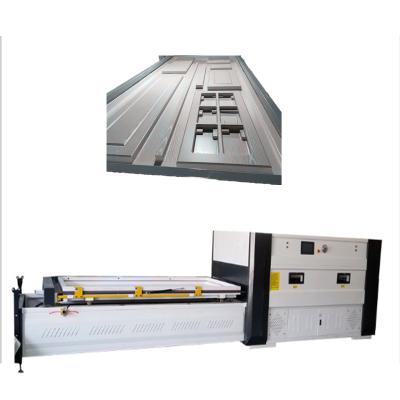 China Automatic wood veneers vacuum cpv sheet process lamination pressing machine for mdf door cabinets for sale