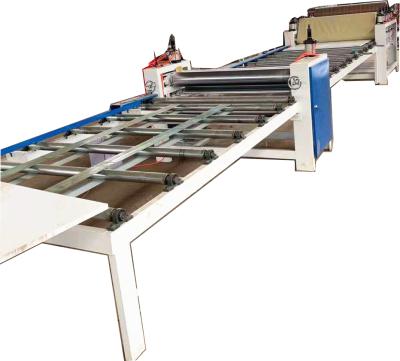 China Hot Selling Woodworking Process PE PVC Sheet Film Bonding Laminating Machine For MDF Board for sale