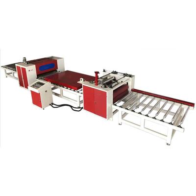 China Aoshuo Hot Sale Single Side Board Wood Glue Melting Products Press Laminating Machine for sale