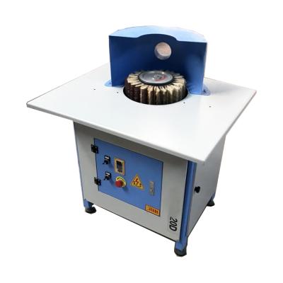 China Woodworking Polishing Small Vertical Woodworking 20D Manual Profiled Side Flat Rough Embryo Polishing Machine Primer Sanding Polishing Machine for sale