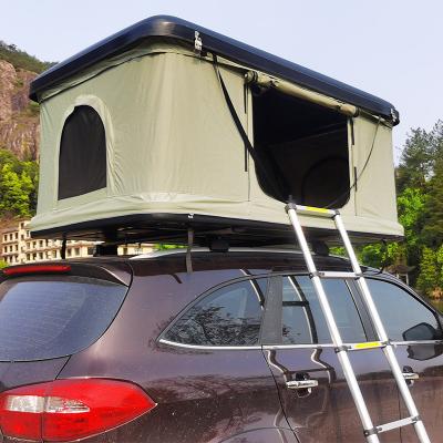 China Durable Auto Aluminum Car SUV Roof Top Canvas Tent 4 Season Car Roof Top Tent for sale