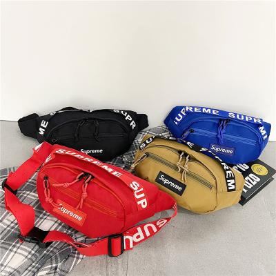 China Fashion Strap Polyester Sports Sling Casual Small Cross Body Bag Unisex Men Shoulder Bag For Outdoor Waist Bag for sale