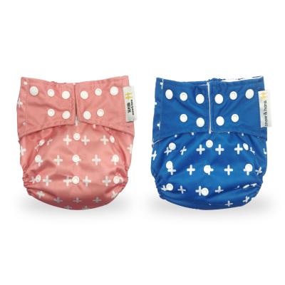 China Modern Bamboo Biodegradable Washable Reusable Newborn Diapers Printed Baby Cloth Diaper Pants Set On Sale for sale