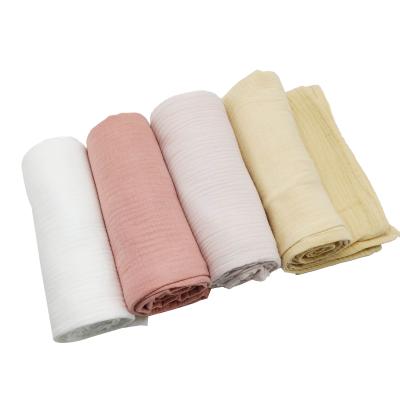 China 2 Layers Cotton Bedding Set Cozy Blanket Muslin Blanket for sale