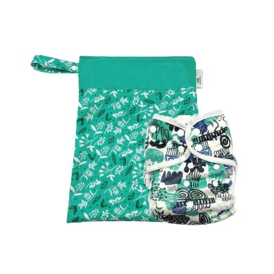 China Wholesale manufacture printed snow&hans all in one cloth baby diapers reusable cloth diaper diapers for sale for sale