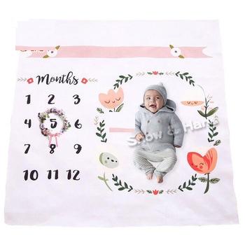 China High breathable raincoat with monthly milestone baby blanket of different materials for sale