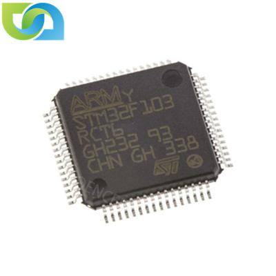 China High Quality Original Household Appliances IC Chip MCU 32BIT 256KB FLASH 64LQFP STM32F STM32F103 STM32F103RCT6 Electronic Components for sale