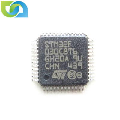 China Electronic Components Stm32f030c8t6 Standard Original IC Chips Board Stm 32f030c8t6 Online Parts for sale