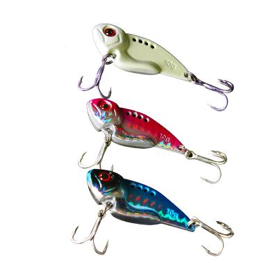 China Artificial Hard Bait Metal FishingLures CWVIB02-2 VIB With Treble Hook Baiting Lures False Bait for sale