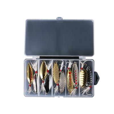 China CWFLS01-1 Advance Specification Multi Soft Fishing Minnow Snap VIB Bait Tackle Fishing Lure Set Kit for sale