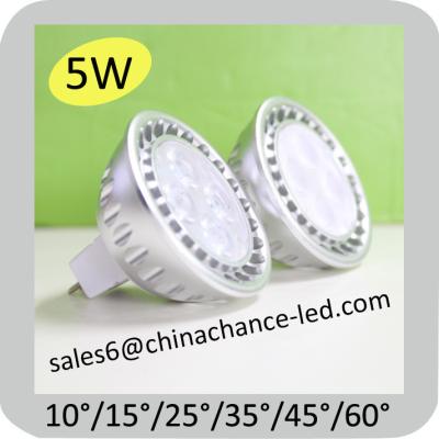 China 2014 12v energy saving 5w gu10 mr16 led spotlight CRI80 mr16 led spotlight for sale