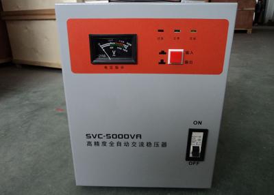 China High Accuracy 5 KVA SVC AC Power Stabilizer AVR Voltage Regulator For Home 110V / 220V for sale