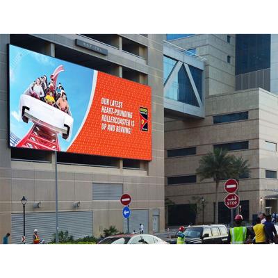 China Front Maintenance Outdoor Smd Digital Full Color Fixed Outdoor Signage P6 P10 Billboard Led Advertising Board Display Pantalla Screen for sale