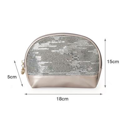 China Durable Hot Selling Sequin Cosmetic Bag Makeup Bag Cosmetic Bag Ladies Cosmetic Bag for sale