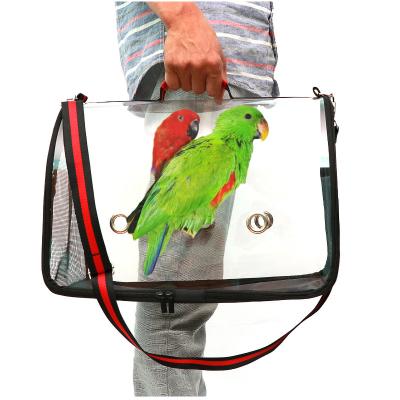 China Breathable Custom Lightweight Bird Cage Travel Cage Pet Carrier Travel Bag Bird Cage Bag for sale