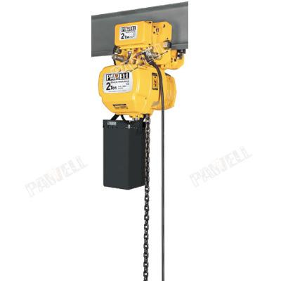 China Goods lifting mobile electric chain hoist with trolley for sale for sale