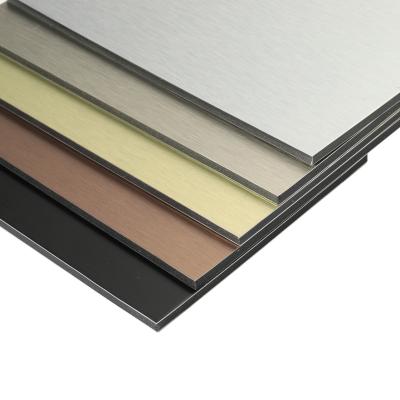 China el pvdf 4x8 ACP del dibond 3m m 4m m del revestimiento del alucobond del ACP artesona el panel compuesto de aluminio para el revestimiento de la pared en venta