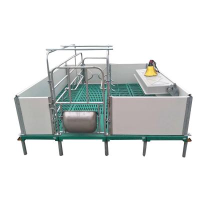 China High Quality Galvanized Livestock Sow Cage Farrowing Crate For Pig Farm for sale