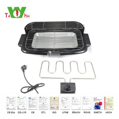 China New Product Kitchen Appliances Smokeless Indoor Electric Barbecue Grill Multifunctional Easily Cleaned Electric Grill Grill for sale