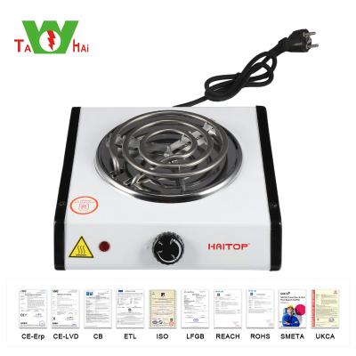 China Hotel Direct Selling Equipment Mini Hot Plate 1000W Electric Stove Hot Plate For Electric Cooking for sale