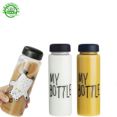 China Custom Printed OEM Sustainable Pet Plastic Bottle Water For 500ml for sale