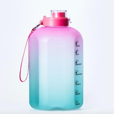 China Hot Selling Viable 1 Gallon Wide Mouth Water Jug Food Grade BPA PETG/Tritan Free Reusable Gym Sports Outdoor Water Bottle for sale