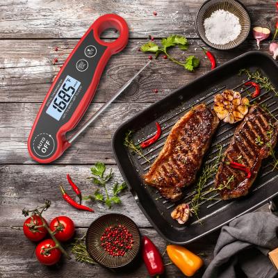 China Termómetro de carne leído inmediato de Digitaces, termómetro ultrarrápido impermeable de la comida con el contraluz y calibración en venta