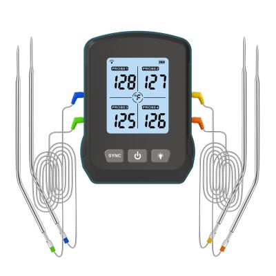 중국 OEM ODM ABS는 스마트 앱과 디지털 무선 고기류 온도계를 의심합니다 판매용