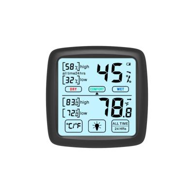 China Innenraum-Digital-Thermometer-Hygrometer-Feuchtigkeits-Messgerät für Brutkasten 24h zu verkaufen