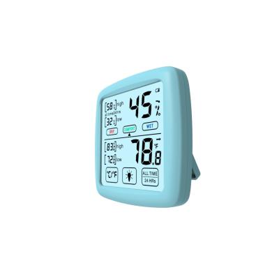 China Mini Digital Electronic Temperature Humidity-Meter-Prüfvorrichtung mit Warnungs-Sensor zu verkaufen