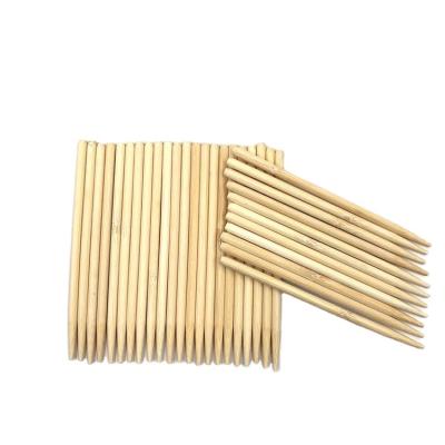 China China Superior Natural Green Custom Food Bamboo Kebab 13Mm Easily Cleaned Stick For Picnic for sale