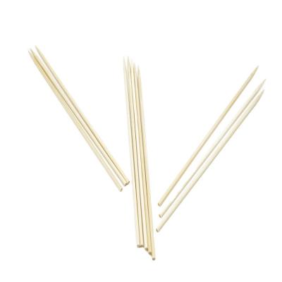 China Flexible Malaysia Round Barbecue Satay Supplied Bamboo Skewer Easily Cleaned for sale