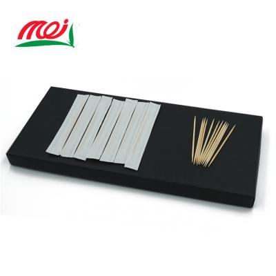 China China Wholesale Disposable Double Dot Individual Paper Envelope Bamboo Tooth Pick for sale