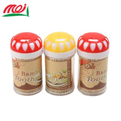 China Disposable Christmas Hot Chinese Pack 100Pcs 150Pcs High Quality Most Popular Wide Bamboo Toothpicks for sale