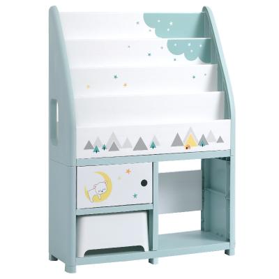 China Baby Plastic Toy Rack Kids Drawers Modern Children's Cabinets Nursery Home Safety Shelf Children's Storage Furniture For Children for sale