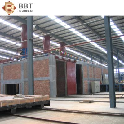 China Tunnel Dryer Clay Brick Factory Chamber Dryer Gas Heating Tunnel Kiln Drying System for sale