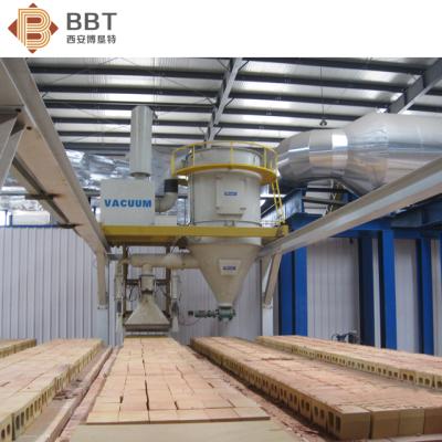 China Automatic vacuum cleaner for kiln cart cleaning brick kiln cart vacuum cleaner for automatic brick making project for sale