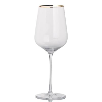 China Wholesale Viable Goblet Wine Glass Cup Crystal Glasses for sale