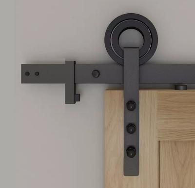 China Modern Easy Install Boom Roller For Wooden Barn Door Sliding System Fitting Kit Hardware for sale