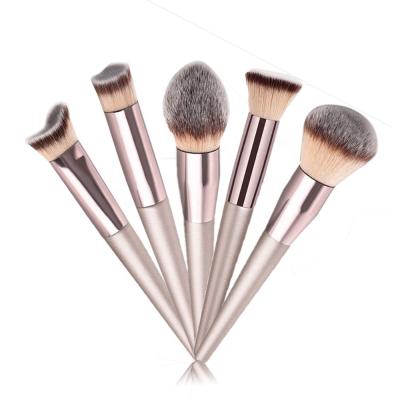 China Angular Blush Yaeshii Champagne Color Makeup Professional Beauty Makeup Brush and Makeup Brush Set for sale