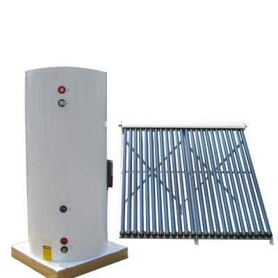 China Hotel Heat Pipe Solar Thermal Heater Ecu Glass Vacuum Tube Solar Water Heaters for sale