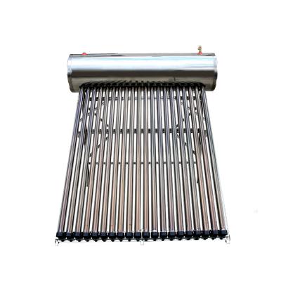 China Hotel 200 Liters Heat Pipe Pressurized Compact Solar Water Heater for sale