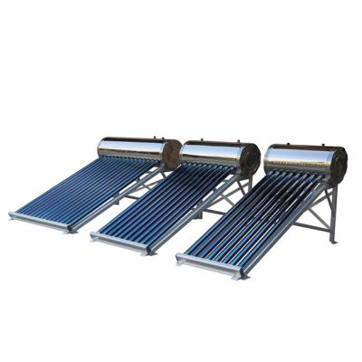 China Hotel Heat Pipe Pressurized Solar Water Heater In Pakistan Prices for sale