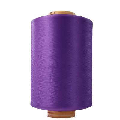 China Good Quality Sustainable 28D-300D 100% Spun Textid Recycled Polyester Polyester Yarns for sale