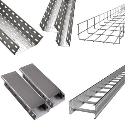 China 1.Support Cables 3.Manage Cables 2.Protect Cables Under Desk Electrical Cable Management Tray Organizer Welded Wire Mesh Cable Trays Price Lists Cable Ladder Basket Price In metal for sale