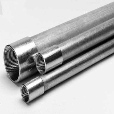 China Hot Selling Hot Selling Galvanized Electrica acero Electrica Galvanized Metal Electrica Conduit Scaffolding Tube Morocco Gi Duct Pipe Catalog Tubo Cold Roll Steel Tubes for sale