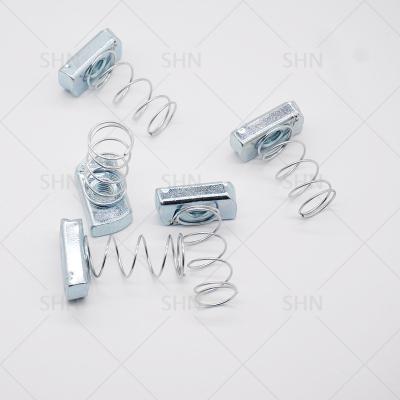 China Retail Industry Metric Stainless Steel M6-M12 Spring Nut for sale