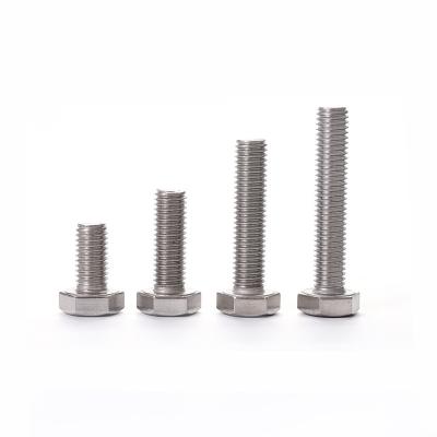 China Construction Size Galvanize Grade 8.8 Hex Bolt Nut Set Different Types Of Bolts Stainless Steel And Nuts DIN931 Galvanized /stainless for sale